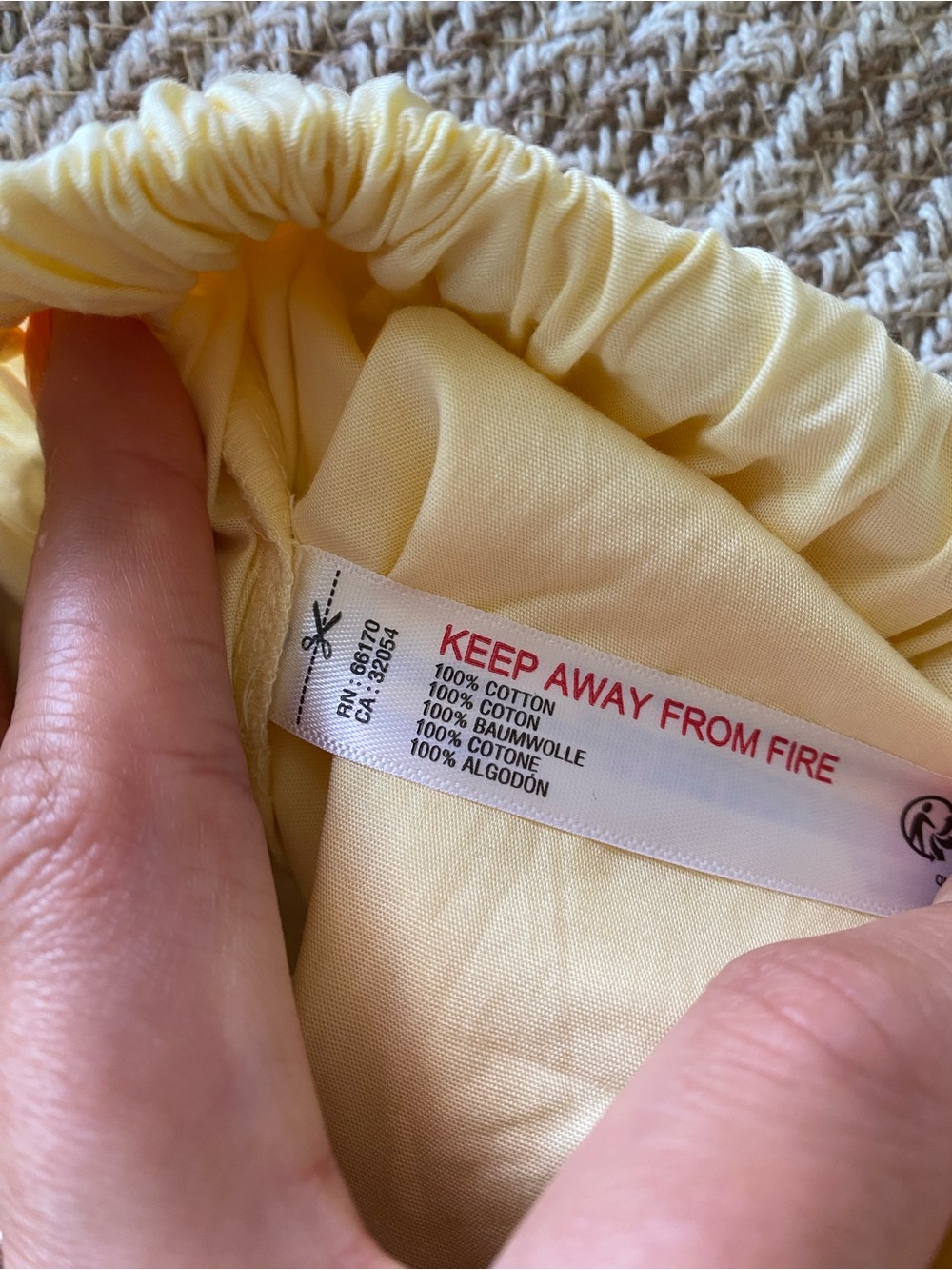 FREE PEOPLE Free-Est Yellow Elastic Waist Culottes Pant! ☀️ - Picture 17 of 17